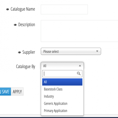 Create easily customisable product catalogues