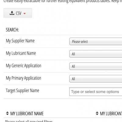 Generate equivalent product reports